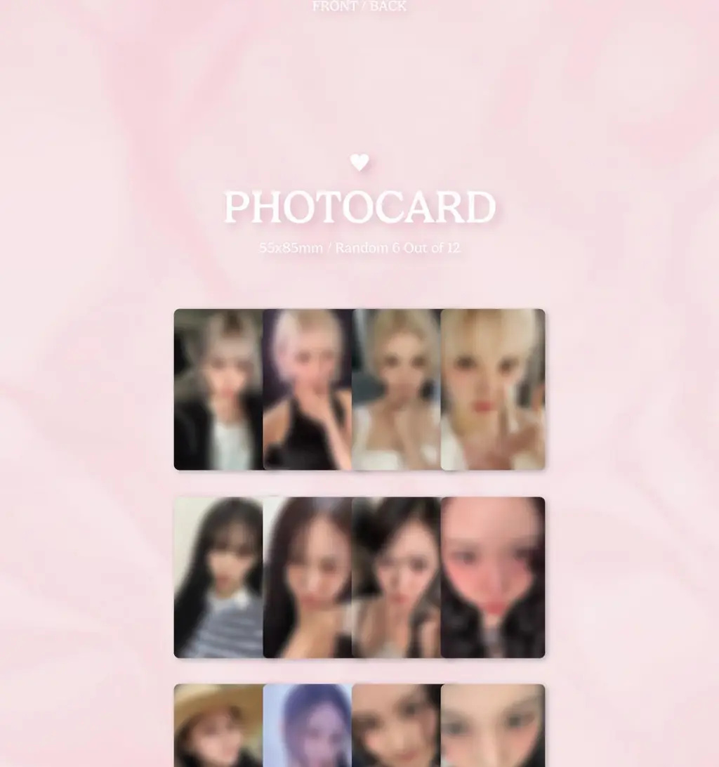 비비지(VIVIZ) The 1st Album [A Montage of ( )] (OR ver.) 상세페이지 3